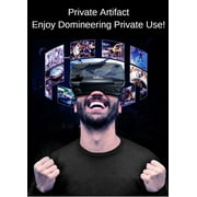 ZHANGHENG VR Headset with Controller Adjustable 3D VR Glasses Virtual Reality Headset HD Blu-ray Eye Protected Support 5~7 Inch for Android/Phone/windows