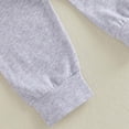 thumbnail image 4 of mgoYE Baby Boy Clothes 6-9 Months Baby Boy Summer Outfit Letter Jesus Loves Me This I Know Short Sleeve Romper Hat 3Pc Clothes Set(Blue,3-6 Months), 4 of 5