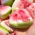 thumbnail image 3 of Juguete Squishies de sandía Vogacara TPR para aliviar el estrés, 3 of 6