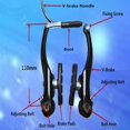 thumbnail image 4 of Juego de 4 Pinzas de Freno, Kit de Ciclismo, Bicicletas Traseras Delanteras, Freno en V para Bicicleta de Carretera BMX Baoblaze Bicicletas v freno, 4 of 8