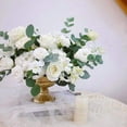 thumbnail image 4 of Vintage Metal Flower Vase Farmhouse Pot for Dried Floral Arrangements Container Table Centerpiece Rustic Decor, 4 of 16