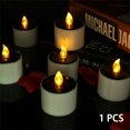 thumbnail image 3 of CAROOTU Waterproof Electric Candle Simulation Flameless Solar Powered LED Candle Light, 3 of 7