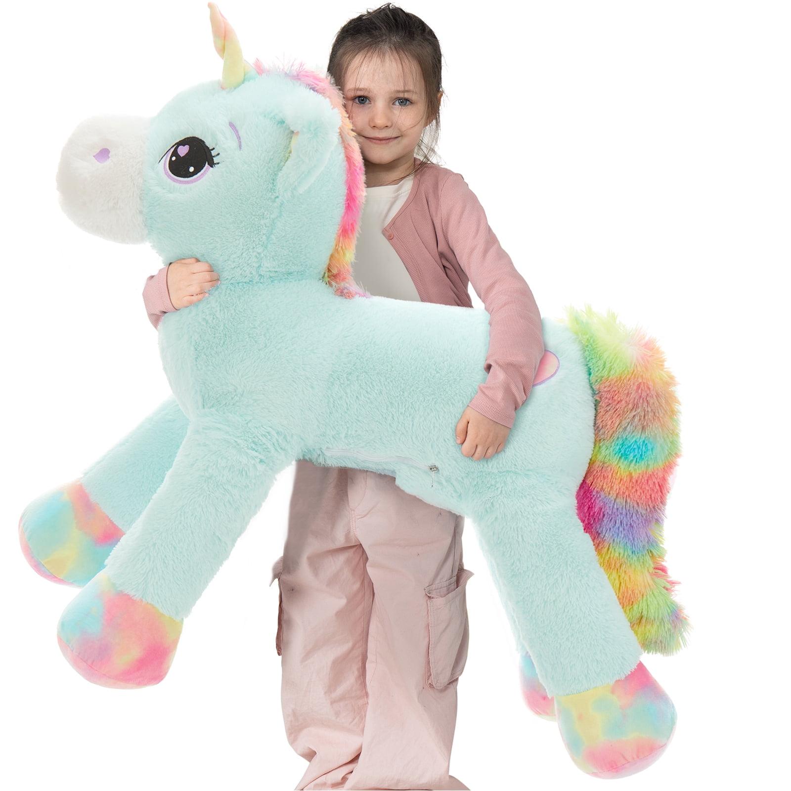MaoGoLan 43'' Giant Unicorn Stuffed Animal Large Stuffed Unicorn Plush Toy