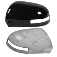 thumbnail image 4 of Rearview Mirror Cap High Strength Gloss Black Door Mirror Cover Replacement for Mitsubishi Outlander 20132019 Left (7632C647HA), 4 of 5