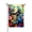 Color 1, variant on Jbralid Spring Garden Flag Colorful Flowers Welcome Garden Flag Linen Summer Garden Flags for Outside 12x18 inch