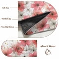 thumbnail image 6 of Round Rug 7Ft Washable Non-Slip, Spring Flowers Circle Area Rugs for Living Room Bedroom, Farmhouse Chinese Pink White Floral Indoor Floor Mats Carpet Runner for Home Decor Aesthetic, 6 of 8