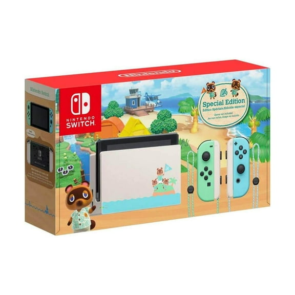 Restored Switch V2 Animal Crossing (Refurbished)