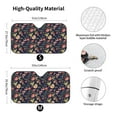 thumbnail image 3 of Bingfone Flower Car Windshield Sun Shade Protector Keep Your Vehicle Cool Sun Shield Visor Cover Foldable for Car Truck SUV-Small, 3 of 8