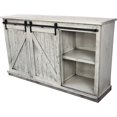 thumbnail image 4 of American Heartland 33867RDV 68 in. Rustic Tall Quaint TV Stand, Rustic Dela Verria, 4 of 5