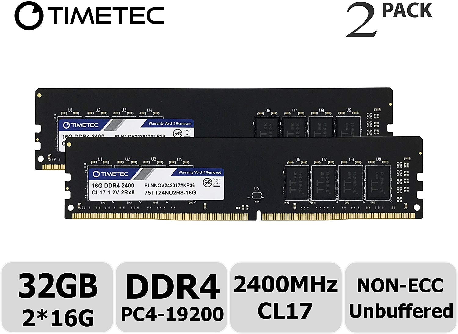 ブルー×レッド QNAP DDR4-8 GB DIMM 288-pin 2400 MHz/PC4-19200 1.2 V  unbuffered non-ECC 通販
