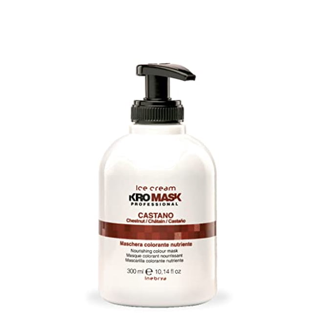 Máscara de color marrón Inebrya Kromask Mask, 300 ml