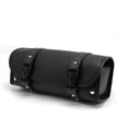 thumbnail image 1 of TFixolMotorcycle Tools Bag Retro Barrel Shape Motorcycle Front Bag Black Waterproof Saddlebags Motorcycle Riding Bag, 1 of 7