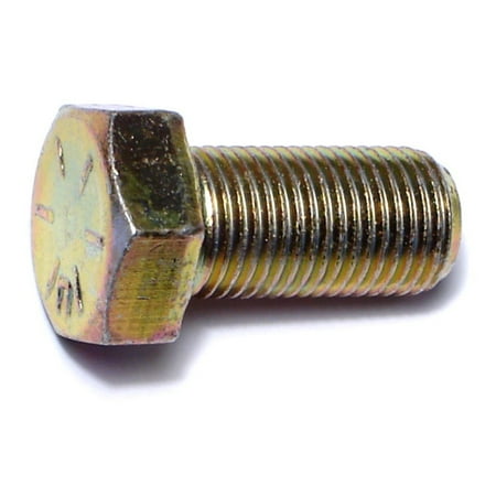 

1/2 -20 x 1 Zinc Plated Grade 8 Steel Fine Thread Hex Cap Screws (10 pcs.)