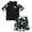 style-13 Green, variant on Gubotare Kid Boys Swimsuit Boys' Rash Guard Swimsuits Set 2 Piece Short Sleeve Swim Shirts with Trunks Quick Dry Bathing Suits Size 16 Years (White,16 Years)