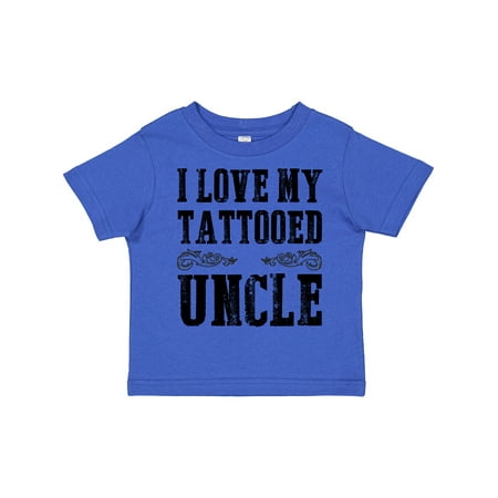 

Inktastic I Love My Tattooed Uncle Boys Toddler T-Shirt