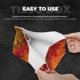 thumbnail image 5 of Kdxio Autumn Leaf Print Tissue Box Cover,Modern PU Leather Rectangular Tissue Box Holder for Bathroom Living Room Bedroom Office Desk Car Home, 5 of 9