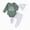 Green, variant on TOWED22 Newborn Infant Baby Boy Clothes Fall Winter Outfits Letter Printed Romper Pants Set Toddler Baby Boy Clothes Set,Blue,0-3 M