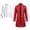 Q32 Red, variant on Boys Gothic Victorian Tailcoat Jacket Long Sleeve Stand Collar Steampunk Costume Coat with Decorative Buttons Vintage formal Festival Party Clothing