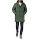 thumbnail image 2 of Chaqueta acolchada con capucha INSPIRE CHIC para hombre, abrigo exterior de longitud media, cálido, con cremallera, acolchado, color verde oscuro, 2 of 6