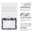 thumbnail image 4 of Cauagu colorful snow board for ID Badge Holder,Badge Holder with Windows Key Card Work Badge Sleeve for Office/ Factory/ID Credit Cards/Proximity Key Cards, 4 of 7
