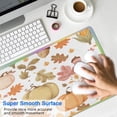 thumbnail image 4 of Thanksgiving Day Large Gaming Mouse Pad Extended Fall Pumpkin Sunflower Mousepad Gaming with Stitched Edges, Washable, Non-Slip Base Water Resist Keyboard Pad for Gamer, Office & Home, 31.5 X 11.8 in, 4 of 7