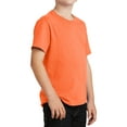 thumbnail image 4 of Mafoose Youth Core Cotton Tee Neon Orange X-Large, 4 of 5