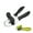Black, variant on BE-TOOL Can Opener Cutter with Grip Handles for Bottle Beer Beverage Kitchen Picnic Black/Green