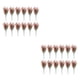 thumbnail image 2 of Wosthever 12 piezas no tóxicas para gatos y perros flores artificiales sin olor para decoración del hogar apta para mascotas naranja Naranja 2piezas, 2 of 6