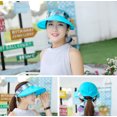 thumbnail image 2 of Sombrero para el sol NQ para mujer con protección solar de ala ancha azul lago, 2 of 3