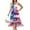 #011-Hot Pink, variant on Xyxonk American Flag Dress Women Sleeveless Ruffled 4th Of July Flag Tank Sundress Summer Crew Neck Independence Day Dresses Beige 2XL