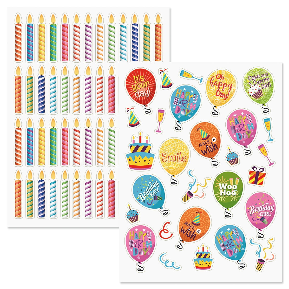 500 Points Balloon Stickers For Birthday Parties And - Temu