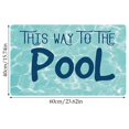 thumbnail image 3 of TIELUTT Flannel Carpet for Living Room and Bedroom Coastal Pool Print Decorative Rug Soft Area Rugs for Living Room Throw Blanket Sofa Sofa Blankets for Living Room Lap Blanket under Bed Carpet, 3 of 6