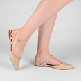 thumbnail image 7 of Journee Collection Women's Martine SuperNatural Shades Tru Comfort Foam Buckle Pointed Toe Flats, 7 of 7