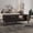 Black+ khaki, variant on Wooden Coffee Tables, Coffee Table, 2 Shelves, 4 legs, White / Natural Oak, White+Natural Coffee Tables,Engineered Wood Round Coffee Tables, Furniture Primary Living Space Tables