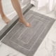 thumbnail image 1 of Alfombra de baño de microfibra blanda, alfombra absorbente antideslizante de 40x60 pulgadas - Alfombra de baño lavable a máquina y de secado rápido para bañera y suelo, 1 of 9