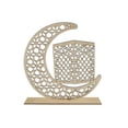 thumbnail image 3 of Madera Led Eid Mubarak Decoración Durable Craft Ornament Gift Cateissary HA043500-02, 3 of 6