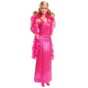 Barbie Signature 1977 Superstar Reproduction Doll in Fabulous Pink Gown with Ruffle Boa