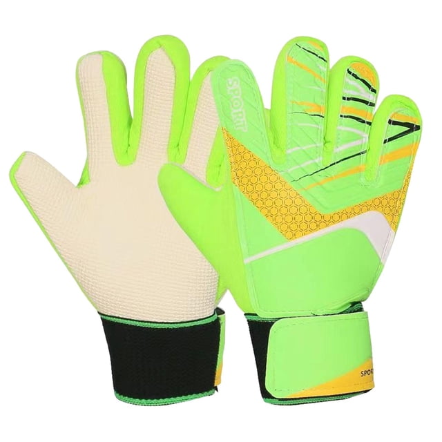 Guantes de fútbol para niños Zulema Verde antideslizantes