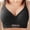 Black, variant on Seamless Jelly Bra Full Coverage Wireless Bras Casual Summer Bra for Sister Summer Clothes Bra