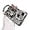 Silver, variant on Magnetic Case for iPhone 13 Pro Max with Holder Stand,Rhinestone Glitter Plated Bling Luxury Phone Case(Compatible with MagSafe) Shockproof Kickstand Design for iPhone 13 Pro Max-Blue