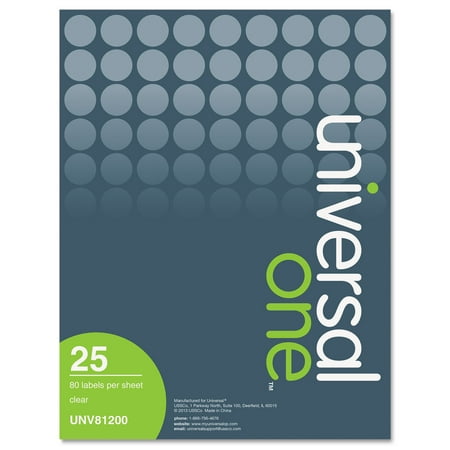 UPC 087547812006 product image for Universal Inkjet Printer Labels, 80/Sheet, 2000/Pack | upcitemdb.com