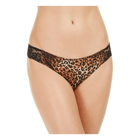 

INC Intimates Brown Animal Print Everyday Underwear Size XL