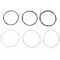 thumbnail image 1 of HUGFEGWE Nylon Classical Guitar Strings,Guitar String for Classical Guitars Musical Instrument Accessory Part(Black&white) CA919-102959, 1 of 8
