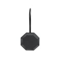 thumbnail image 4 of Utopia Alley HK27BK Rust Proof Zinc Shower Curtain Hooks Rings, Matte Black - Set of 12, 4 of 10