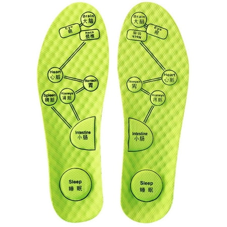

Kafei Soft Foot Acupressures Insole Ideal for Active Sports Walking Running Training Hiking Hockey Soft Breathable Sports Cushion Inserts Sweat-Absorbing Deodorant Shoe Pads Shoe Accessories friendly