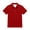 Red, variant on SERTG Boys Short Sleeve Button Up Shirt Collared School Uniform Preppy Style Casual Breathable Cotton Blend Shirt For Kids Daily Wear