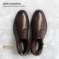 thumbnail image 5 of Bruno Marc Men's Dress Oxford Shoes Classic Uniform Lace Up Formal Non Slip Shoes 2.0, 5 of 6