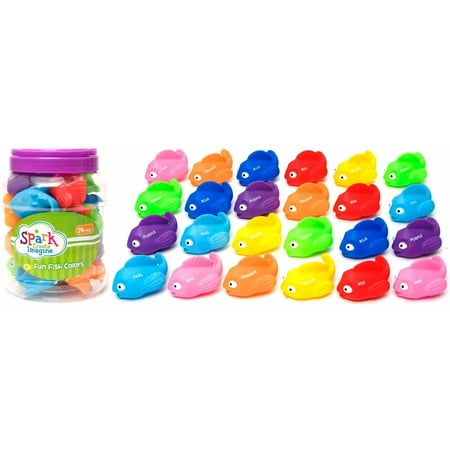 24-Piece Fun Fish Colors Set - Walmart.com