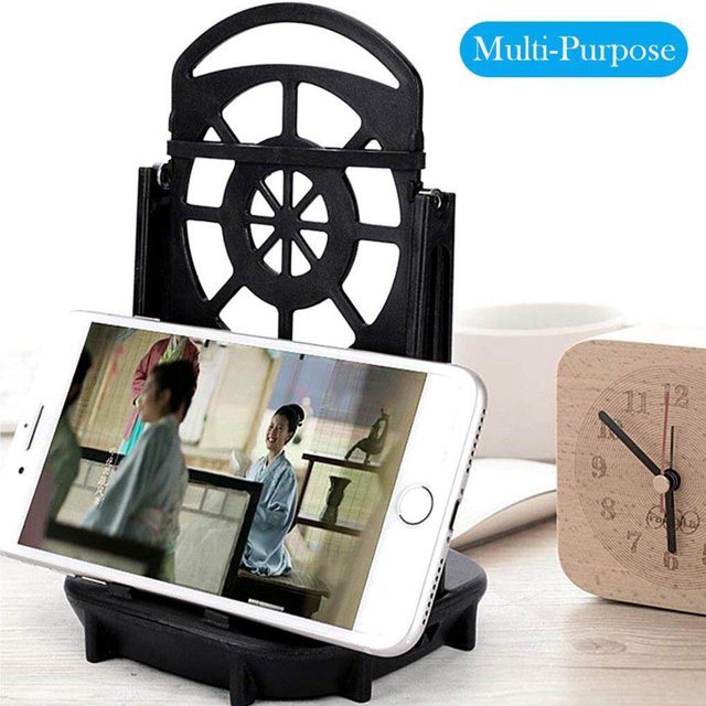 Home Office Hotel Universal Mobile Phone Pedometer Rocker Portable Plastic Shaker Wiggler Cellphone Holder Desk Shake Motions Walking Swing Device