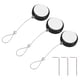 thumbnail image 1 of Uxcell Cable Retráctil de Control Remoto 3.3ft (1M) 5.29oz, 3PCS Lazo de Seguridad con 2 Bloqueos para TVs y Tablets, 1 of 7